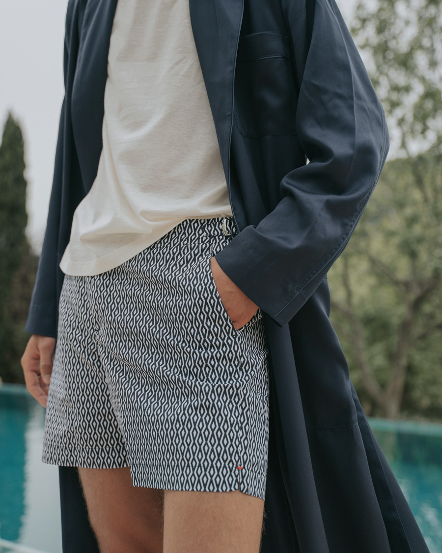 Hombres | Pijamas y batas | CDLP | Home Robe Navy Blue