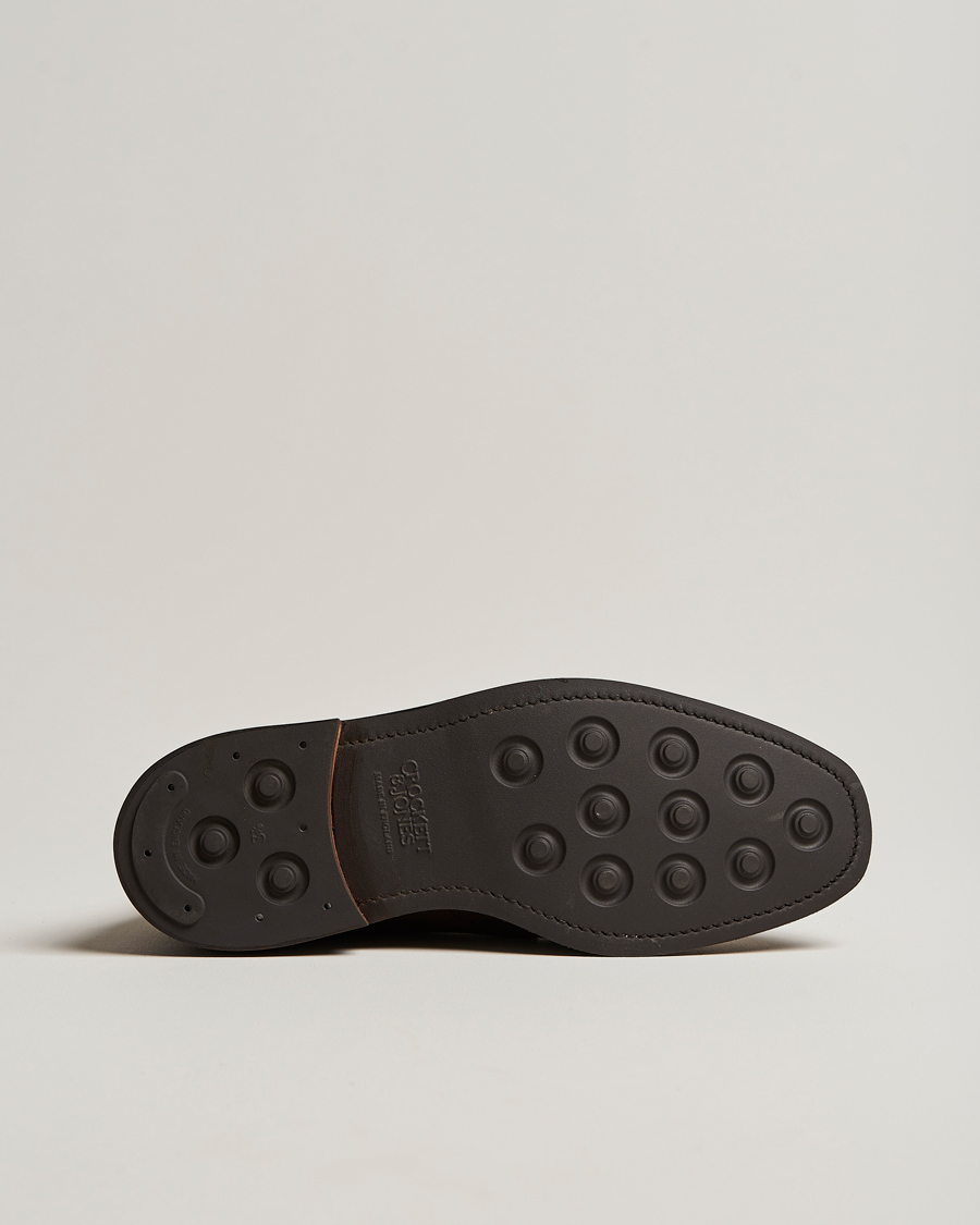 Hombres | Botas | Crockett & Jones | Molton Chukka Dk Brown Rough-Out Suede