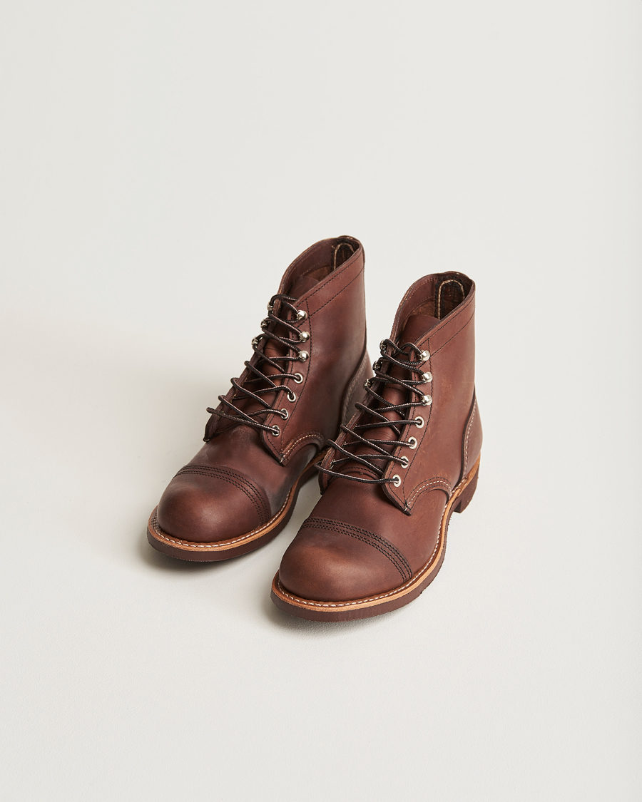 Hombres | American Heritage | Red Wing Shoes | Iron Ranger Boot Amber Harness