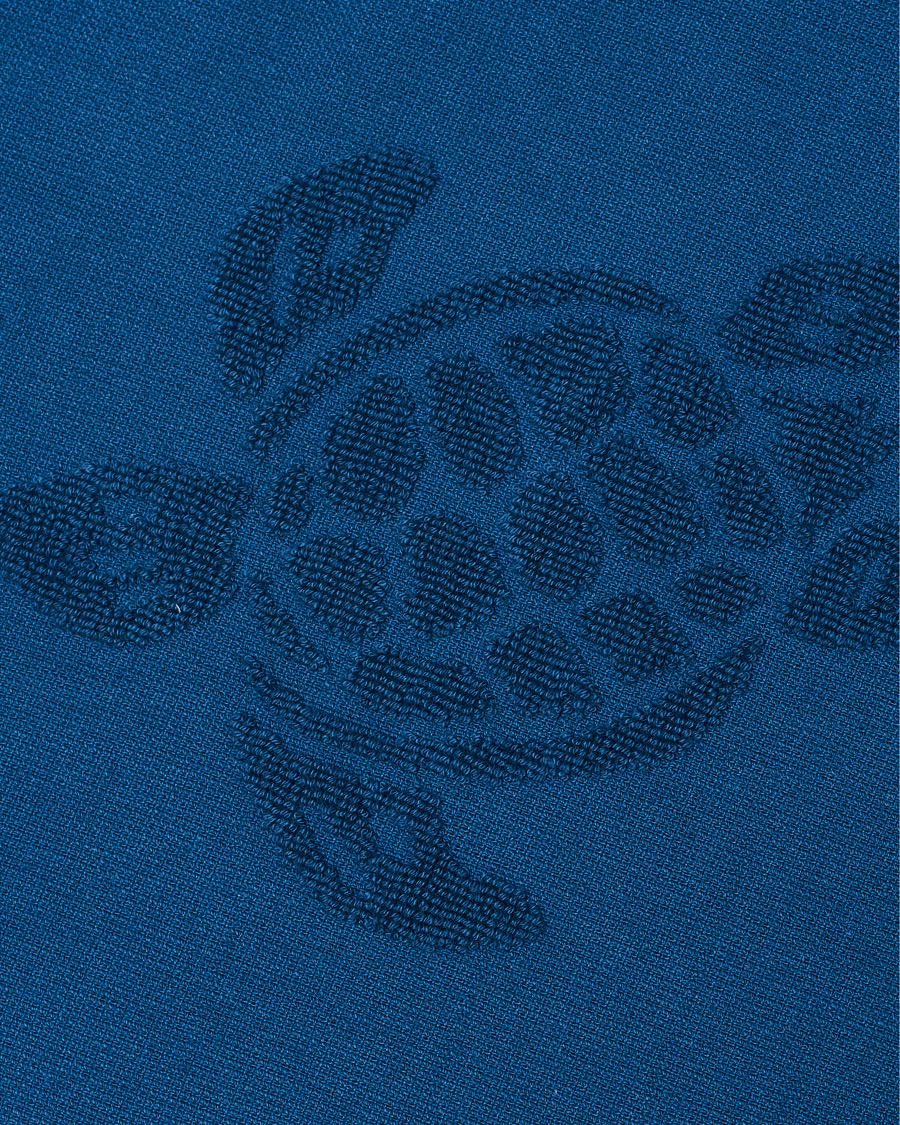 Hombres | Vilebrequin Turtle Jacquard Beach Towel Blue | Vilebrequin | Turtle Jacquard Beach Towel Blue