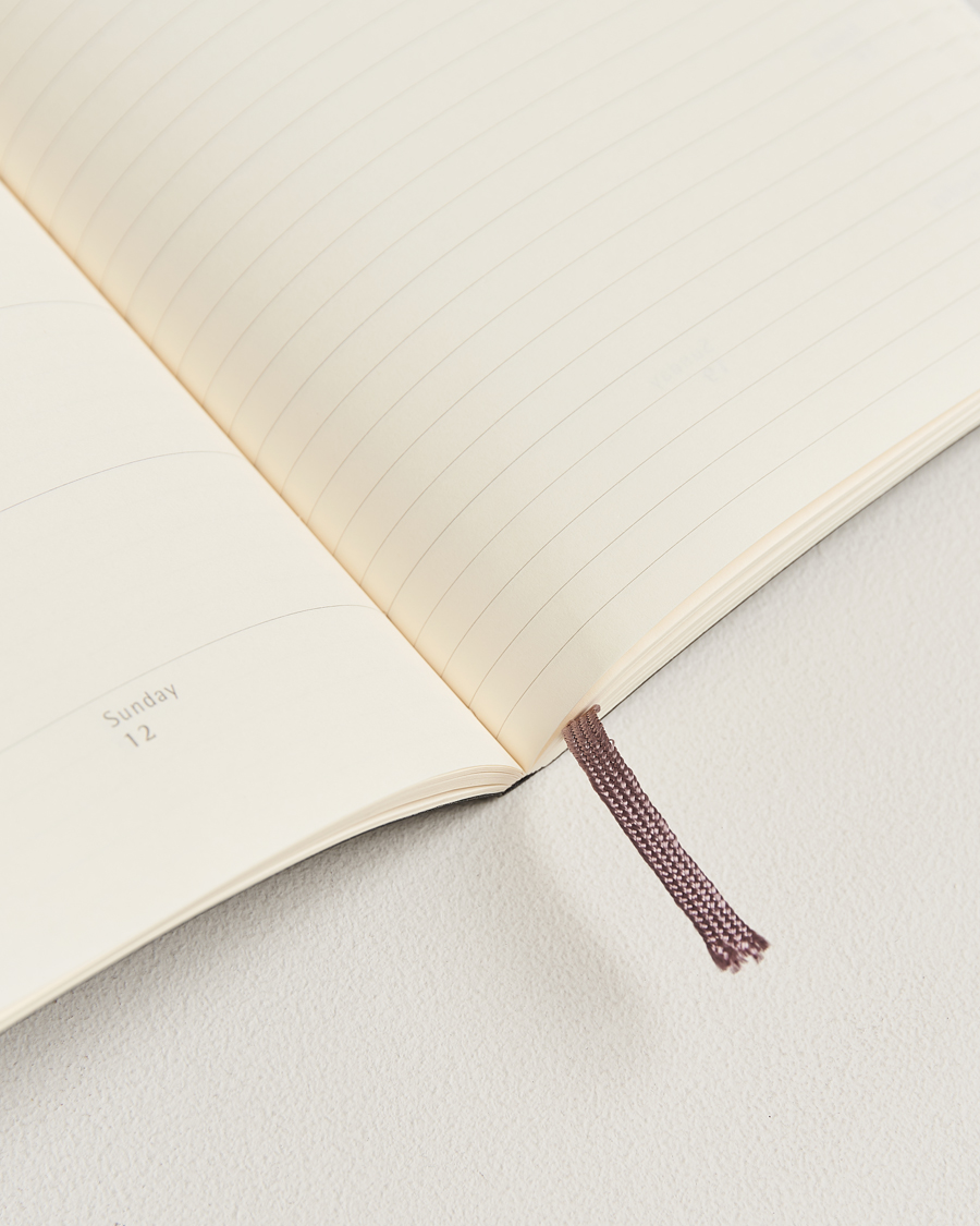 Hombres | Moleskine 12-Month Weekly Notebook Planner Soft Black | Moleskine | 12-Month Weekly Notebook Planner Soft Black