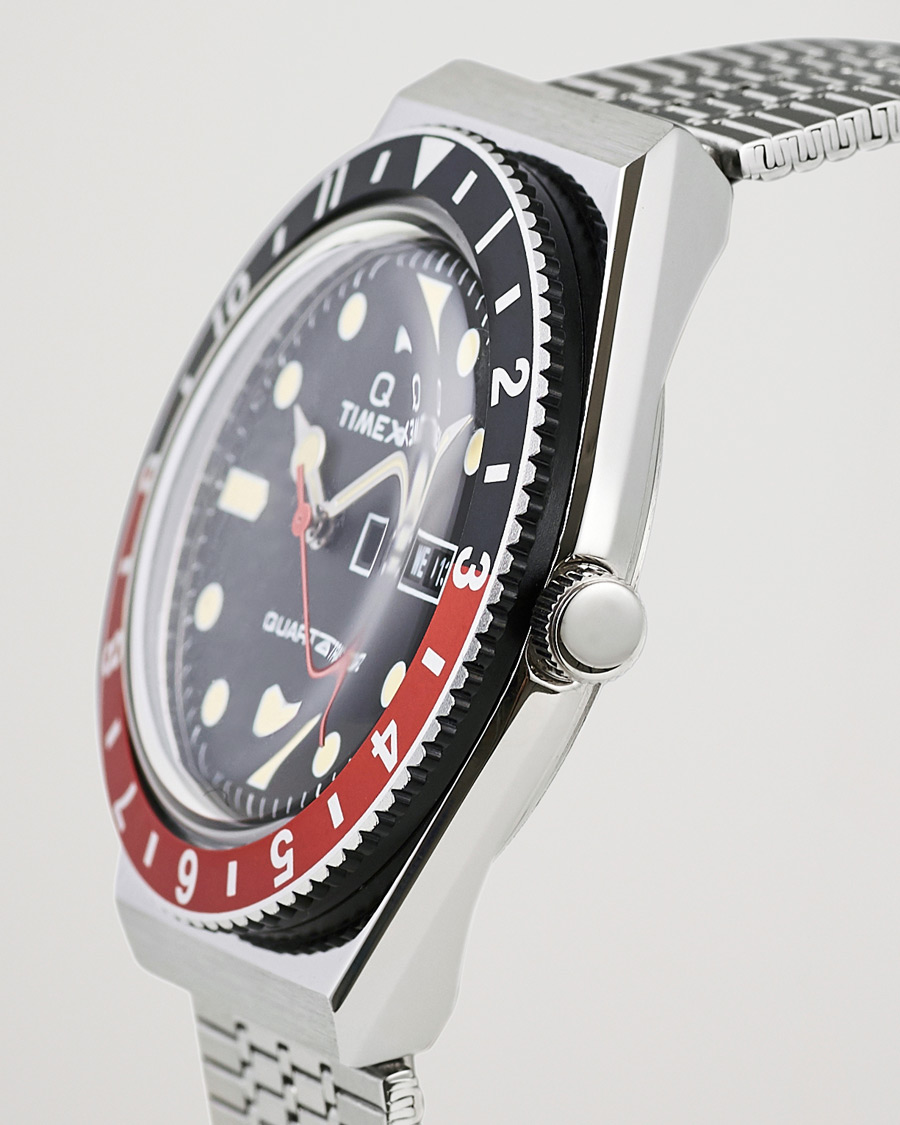 Hombres | Timex Q Reissue 1979 Black/Red | Timex | Q Reissue 1979 Black/Red
