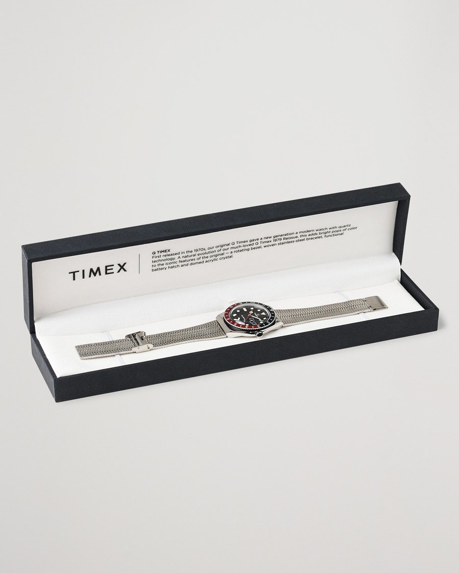 Hombres | Timex Q Reissue 1979 Black/Red | Timex | Q Reissue 1979 Black/Red