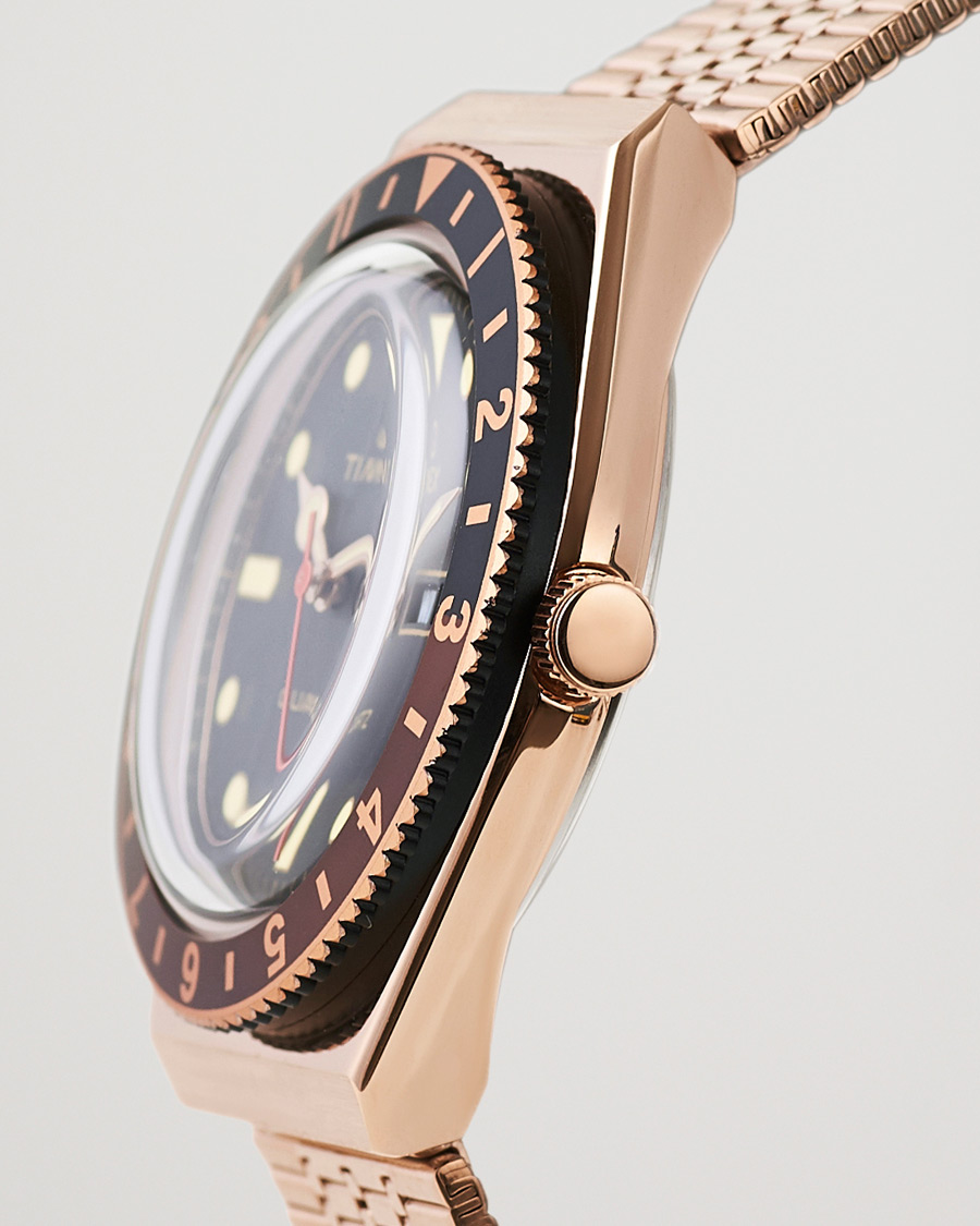 Hombres | Timex Q Reissue 1979 Rose Gold Tone/Black | Timex | Q Reissue 1979 Rose Gold Tone/Black