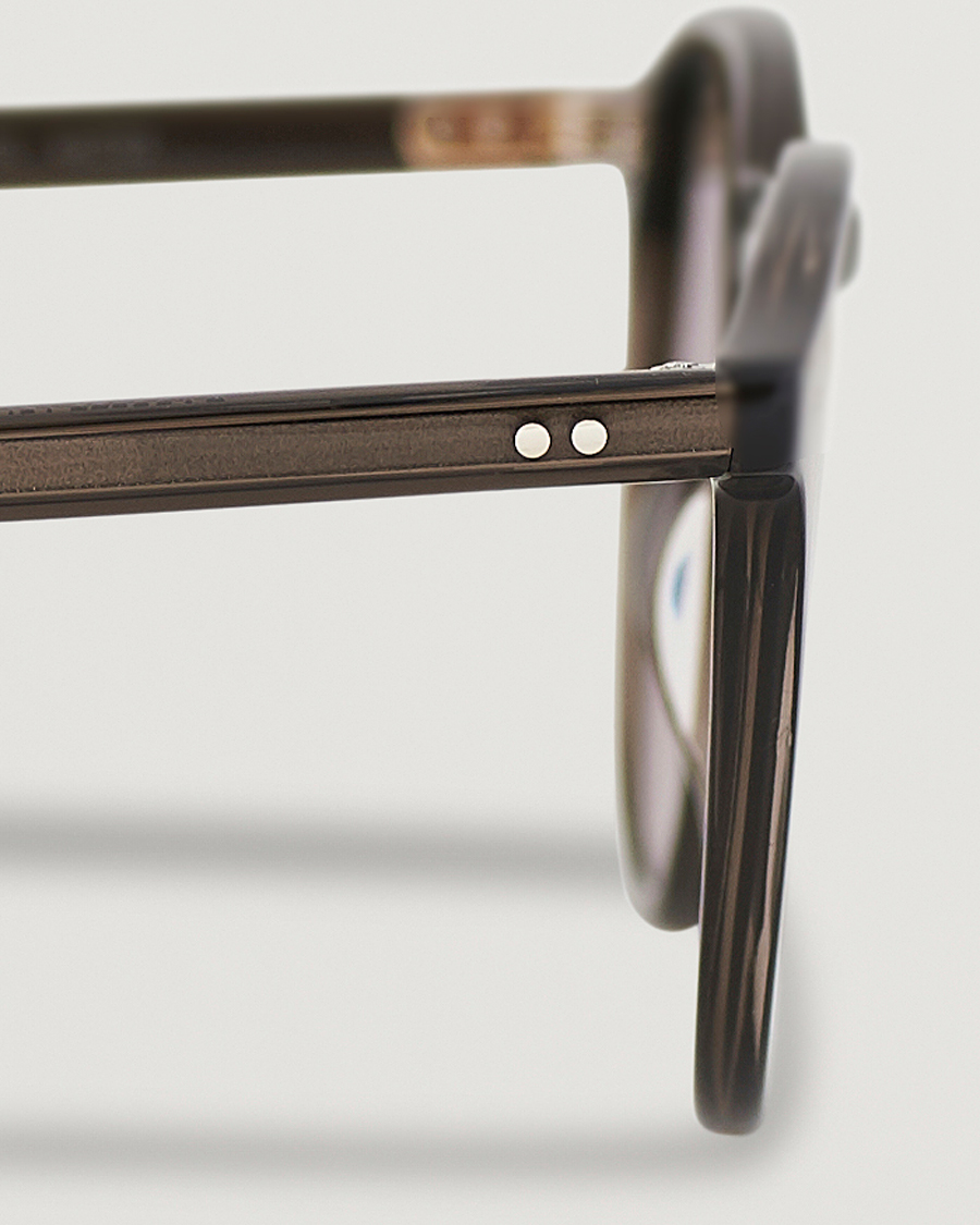 Hombres | Gafas de sol | Garrett Leight | Hampton 46 Sunglasses Black Glass