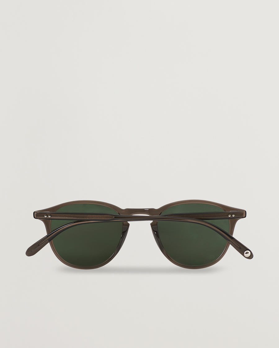 Hombres | Gafas de sol | Garrett Leight | Hampton 46 Sunglasses Black Glass