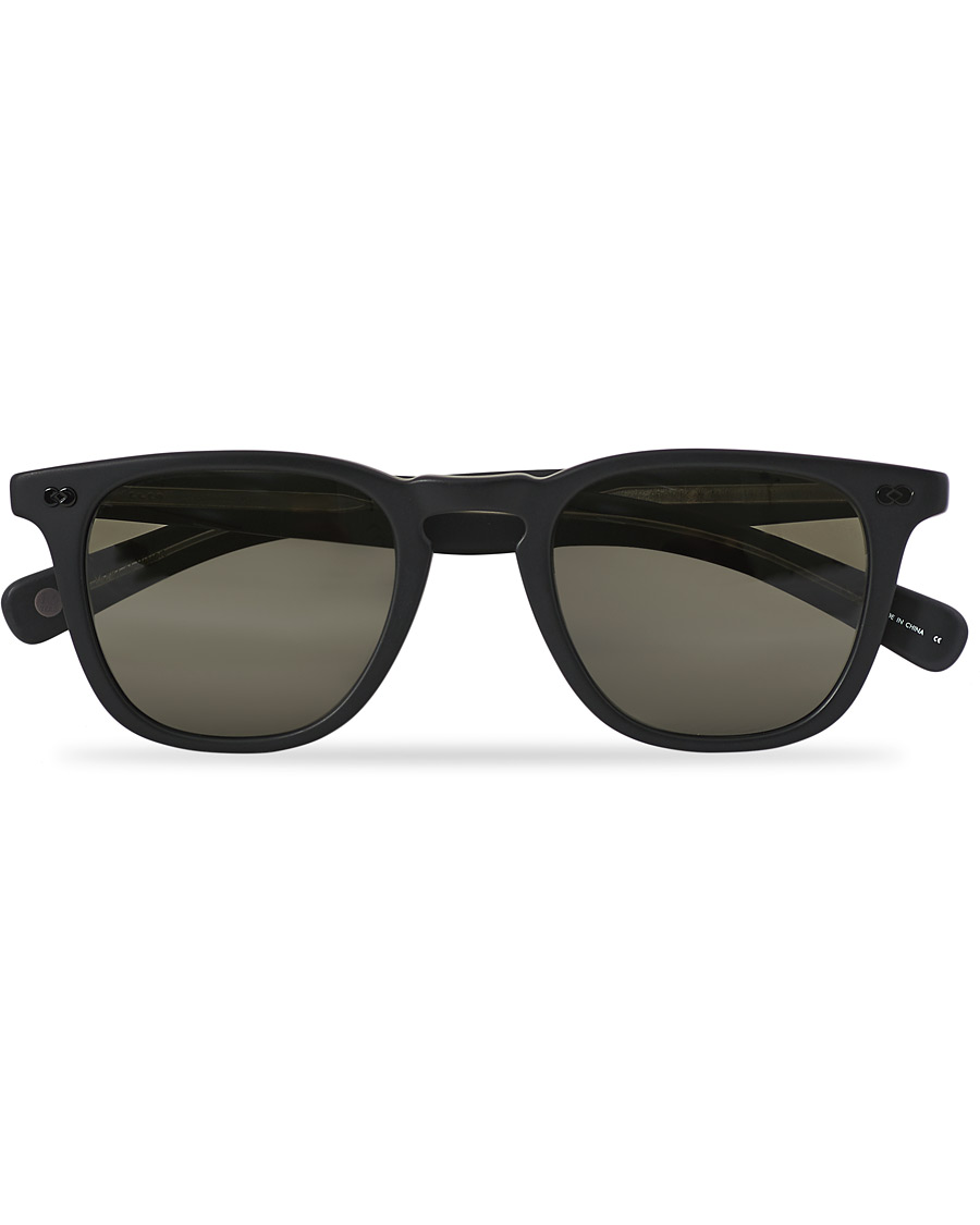 Hombres | Garrett Leight Hampton X Sunglasses Matte Black | Garrett Leight | Hampton X Sunglasses Matte Black
