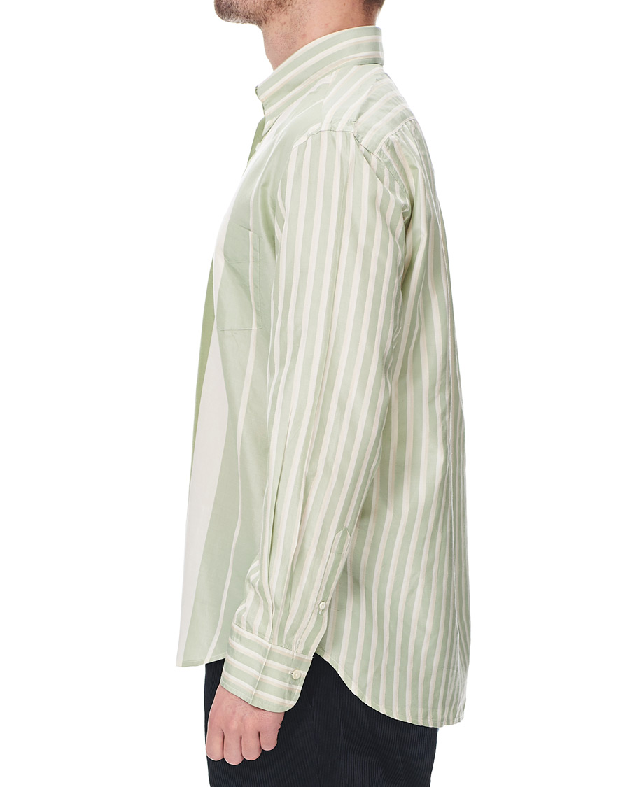 Hombres | Camisas | GANT | Luke Edward Hall Silk Stripe Shirt Pepermint