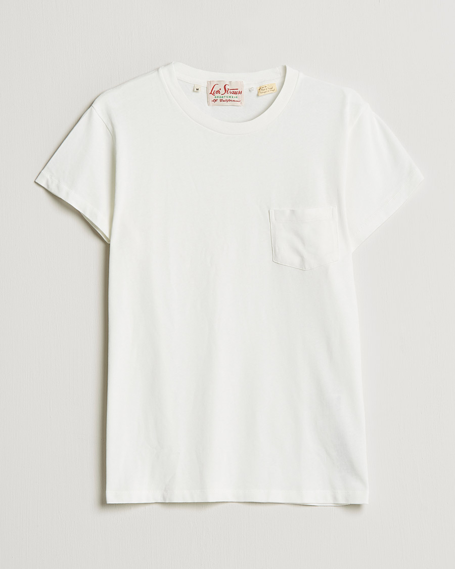 Hombres | Camisetas | Levi's Vintage Clothing | 1950's Men's Sportswear T-Shirt White