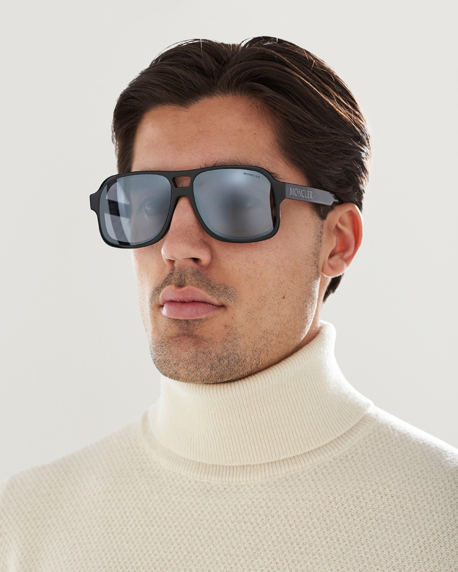 Hombres | Moncler Lunettes Sectrant Sunglasses Black | Moncler Lunettes | Sectrant Sunglasses Black