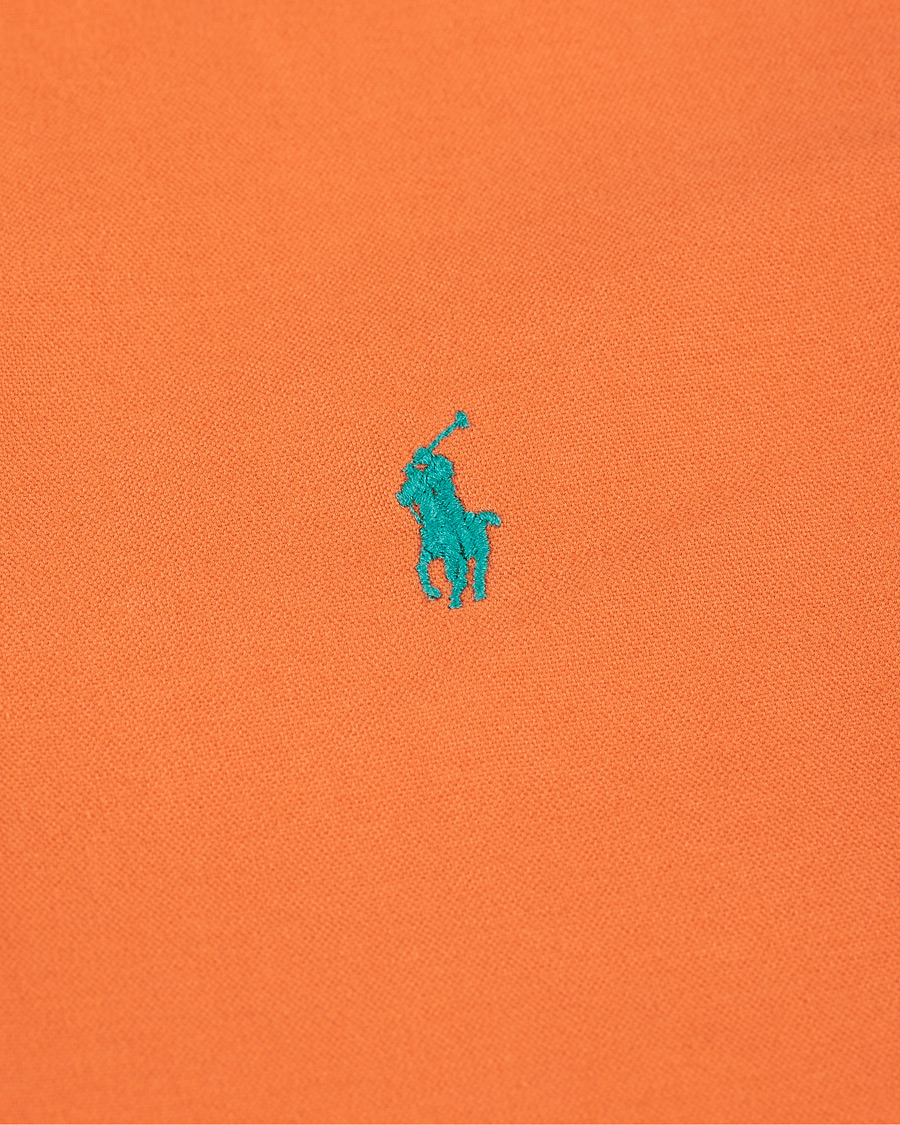 Hombres | Camisas | Polo Ralph Lauren | Slim Fit Garment Dyed Oxford Shirt Orange