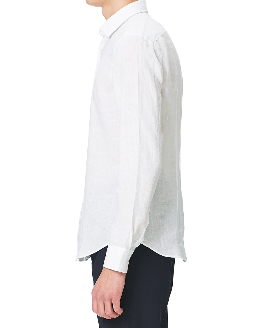 Hombres | Camisas | BOSS BLACK | BOSS Joy Linen Shirt White