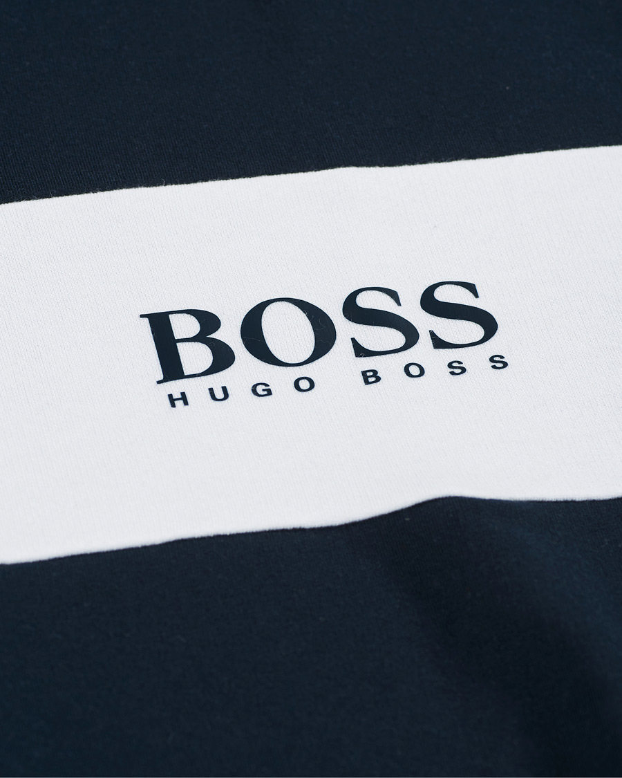 Hombres | Jerséis y prendas de punto | BOSS BLACK | BOSS Full Zip Hoodie Jacket Dark Blue