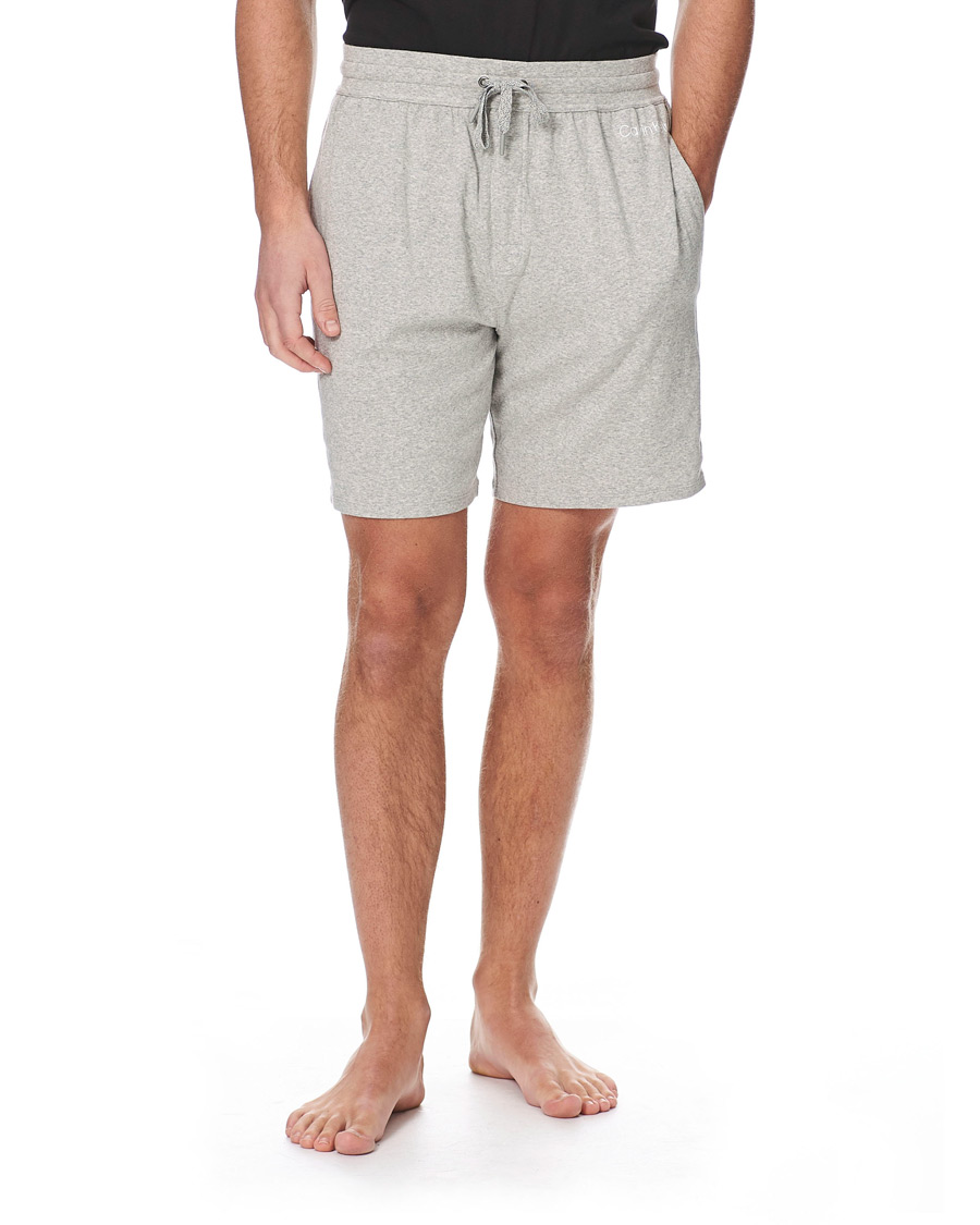 Hombres | Pantalones cortos | Calvin Klein | Modal Sweatshorts Grey Melange
