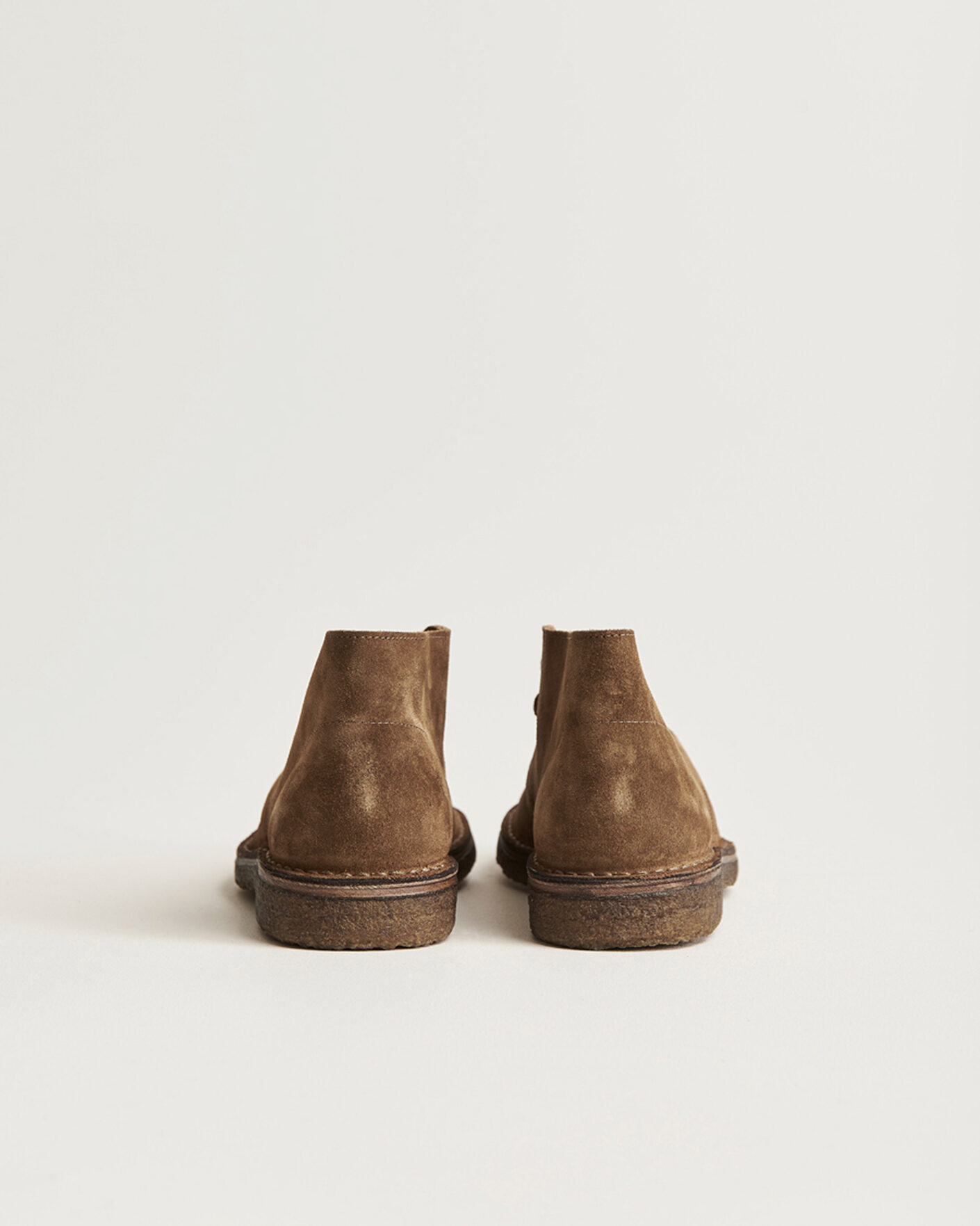 Hombres | Botas | Drake's | Clifford Suede Desert Boots Brown