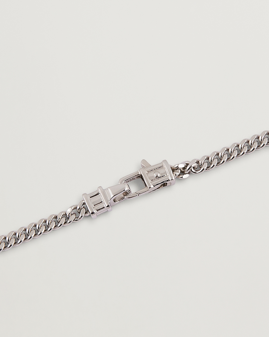 Hombres | Joyas | Tom Wood | Curb Bracelet M Silver