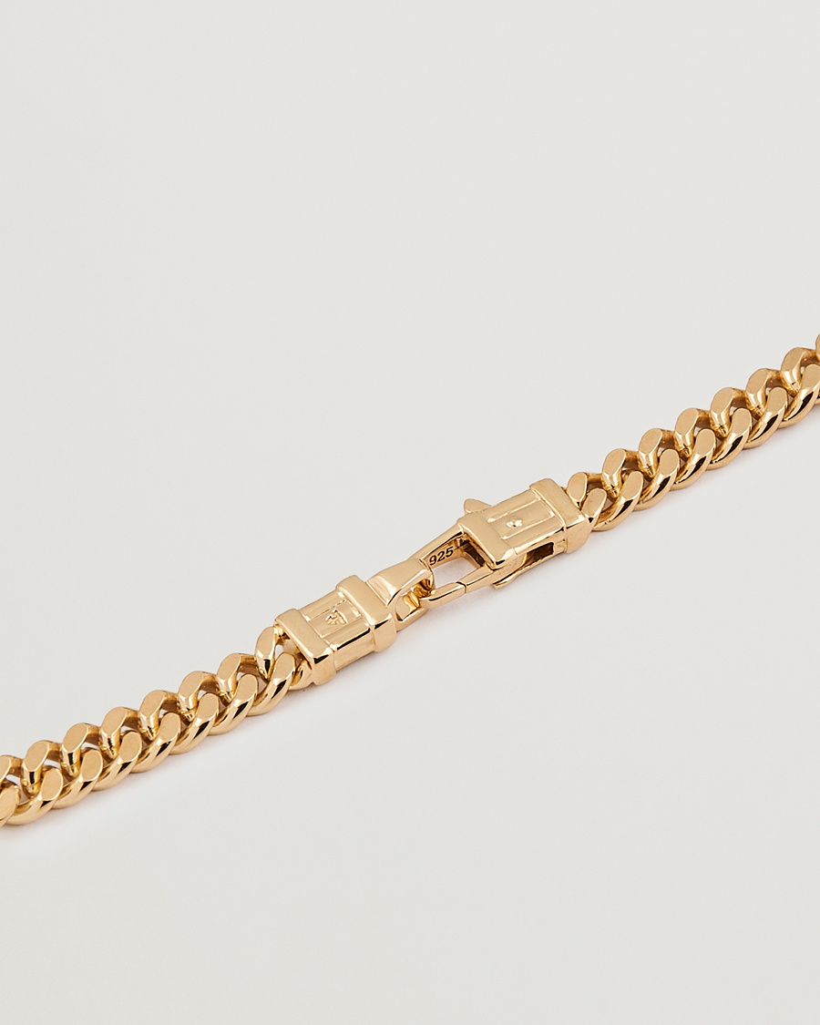 Hombres | Joyas | Tom Wood | Curb Bracelet L Gold