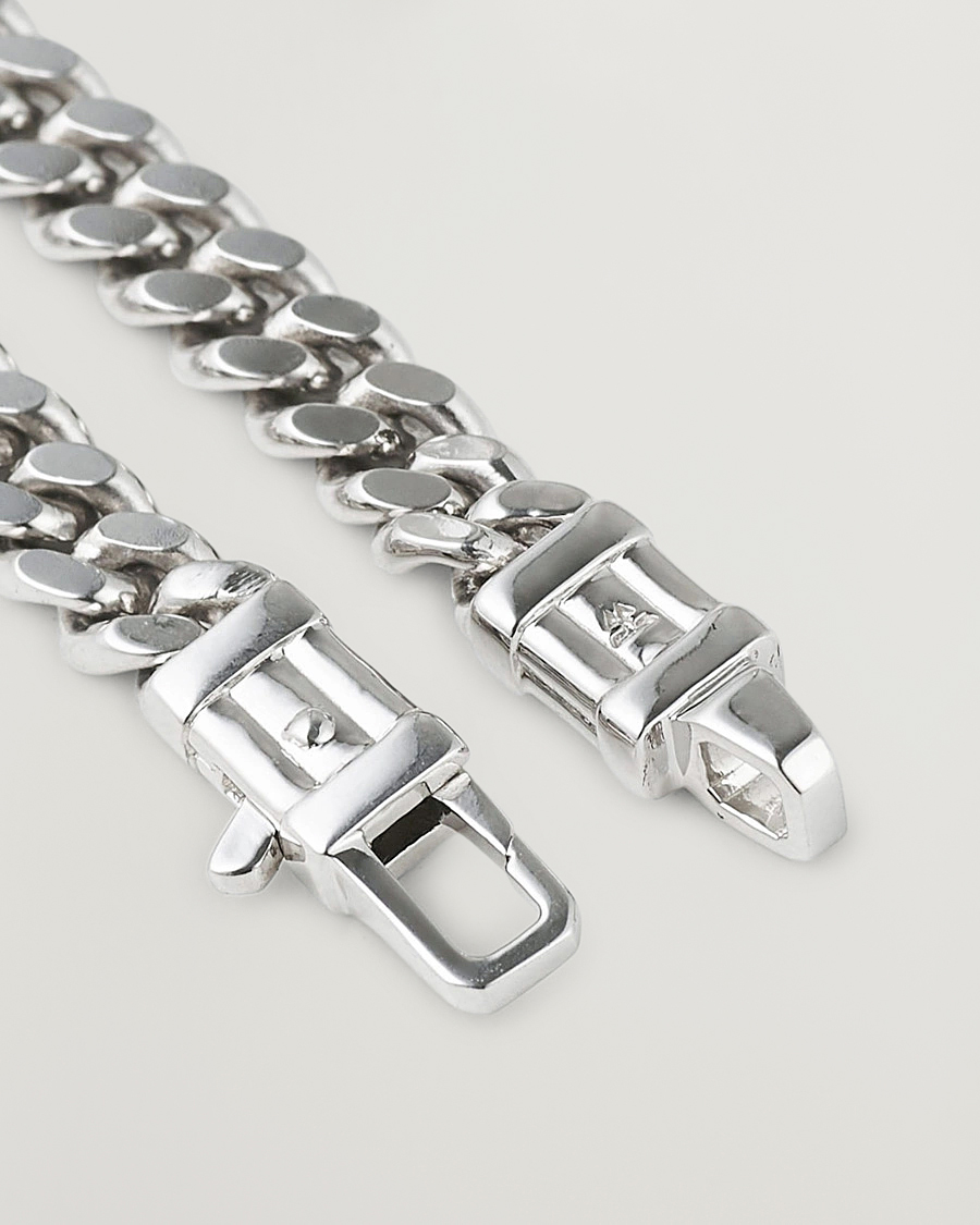 Hombres | Joyas | Tom Wood | Curb Bracelet L Silver