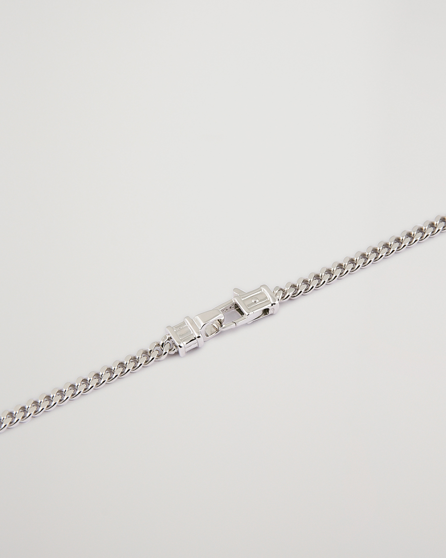 Hombres | Joyas | Tom Wood | Curb Chain M Necklace Silver