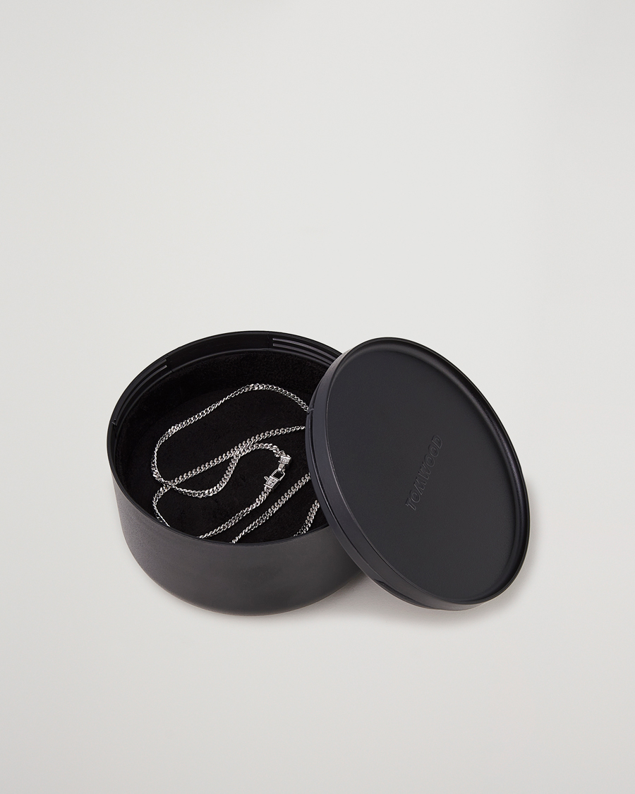 Hombres | Joyas | Tom Wood | Curb Chain M Necklace Silver