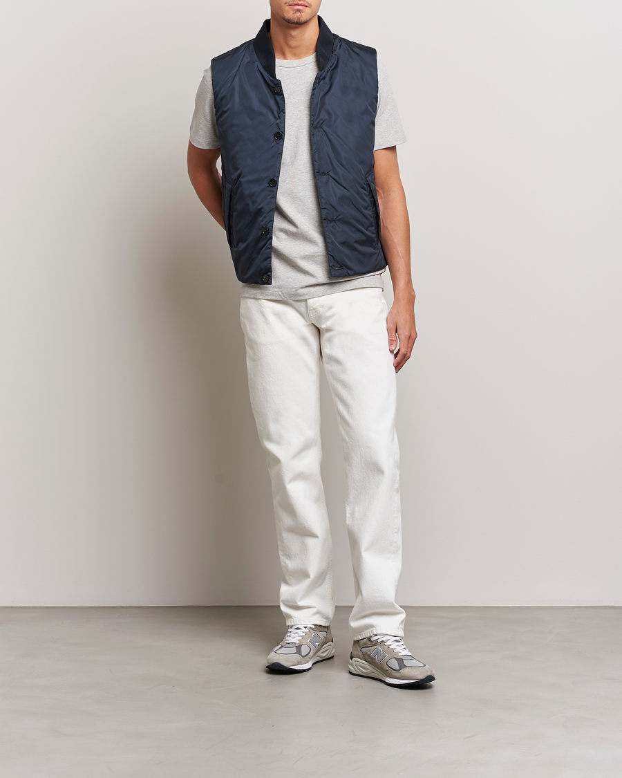 Hombres | Mackintosh Dundee Padded Liner Navy | Mackintosh | Dundee Padded Liner Navy