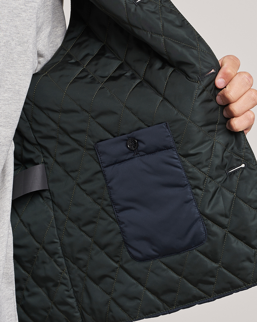 Hombres | Mackintosh Dundee Padded Liner Navy | Mackintosh | Dundee Padded Liner Navy