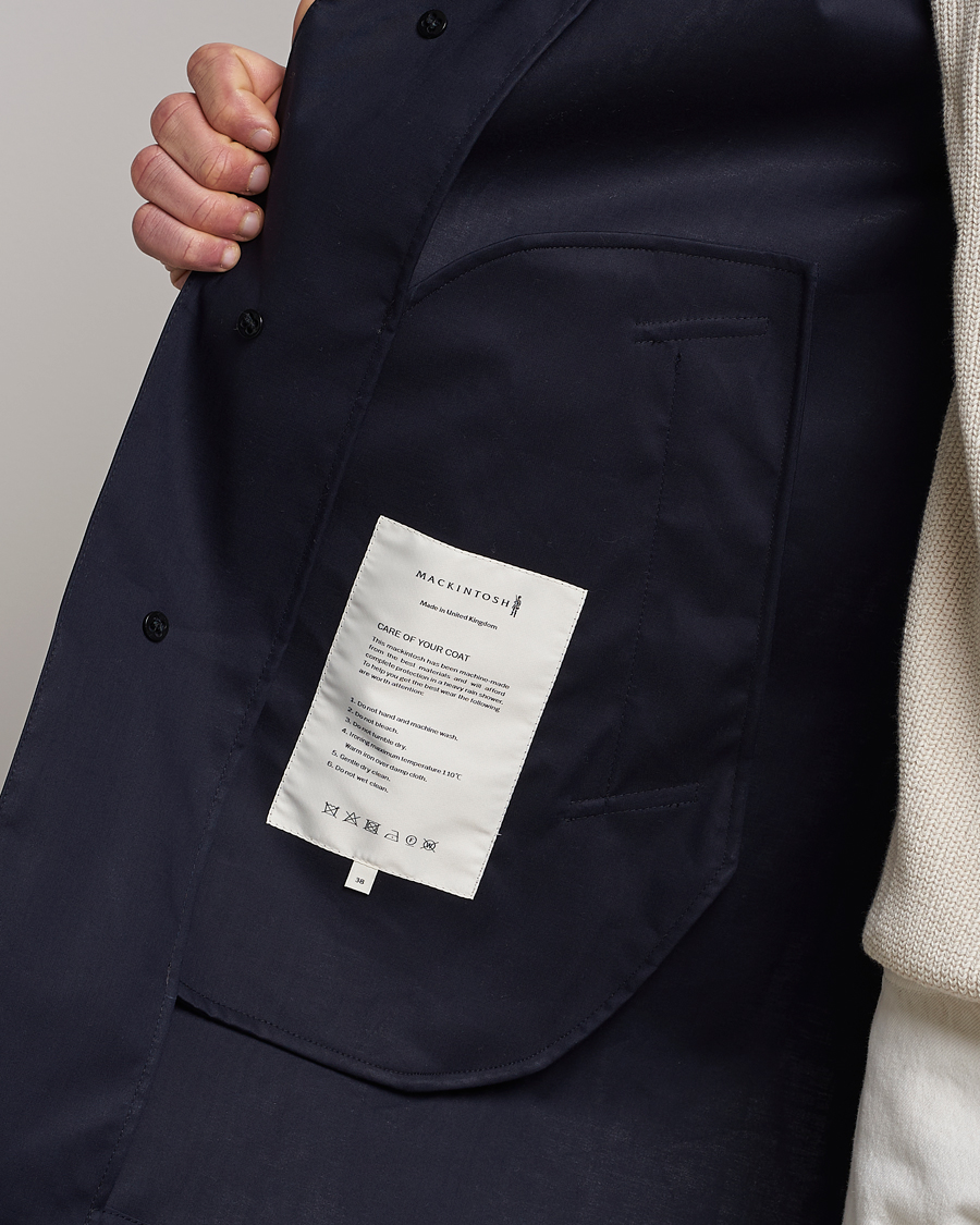 Hombres | Abrigos y chaquetas | Mackintosh | Cambridge Car Coat Navy
