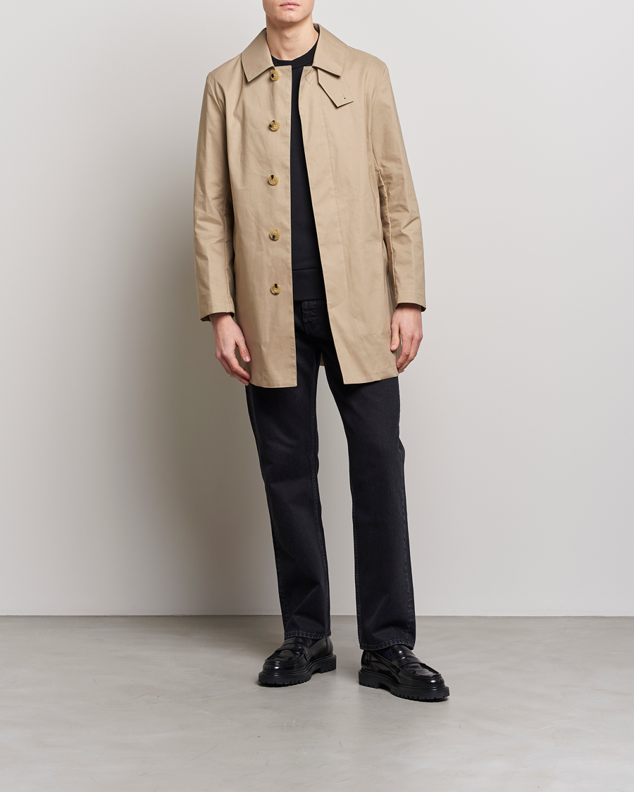 Hombres | Abrigos y chaquetas | Mackintosh | Cambridge Car Coat Fawn