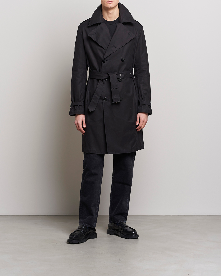 Hombres | Abrigos y chaquetas | Mackintosh | St Andrews Trench Black