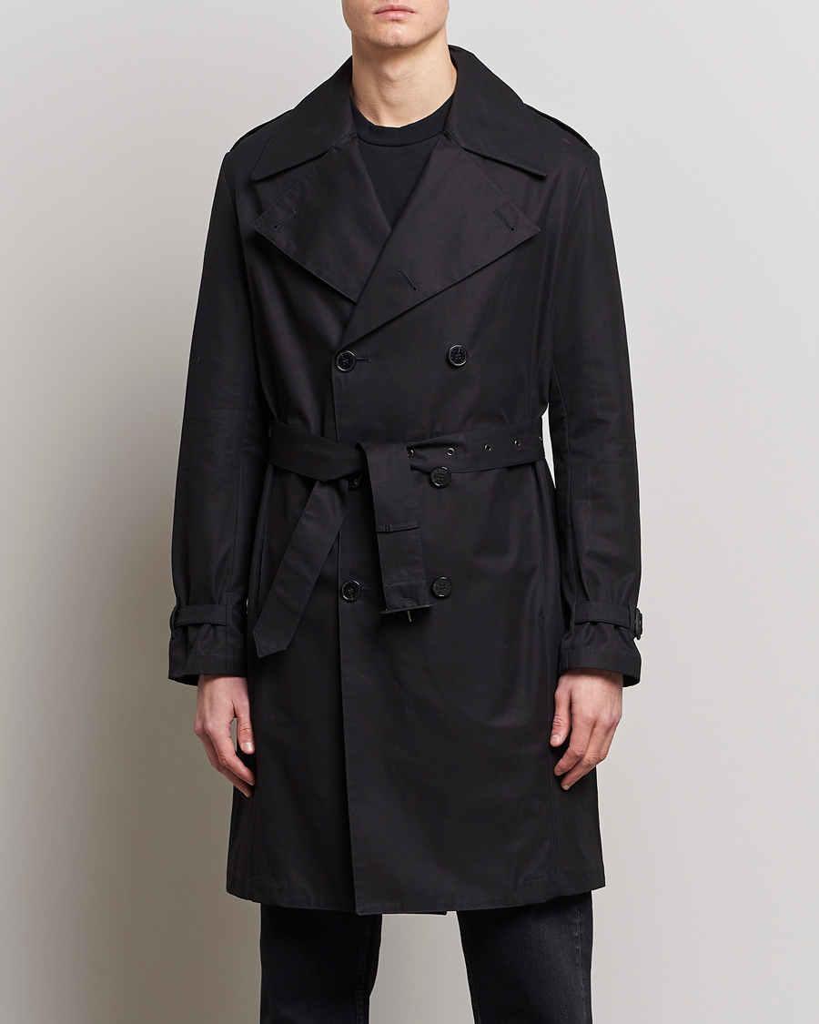 Hombres | Chaquetas formales | Mackintosh | St Andrews Trench Black