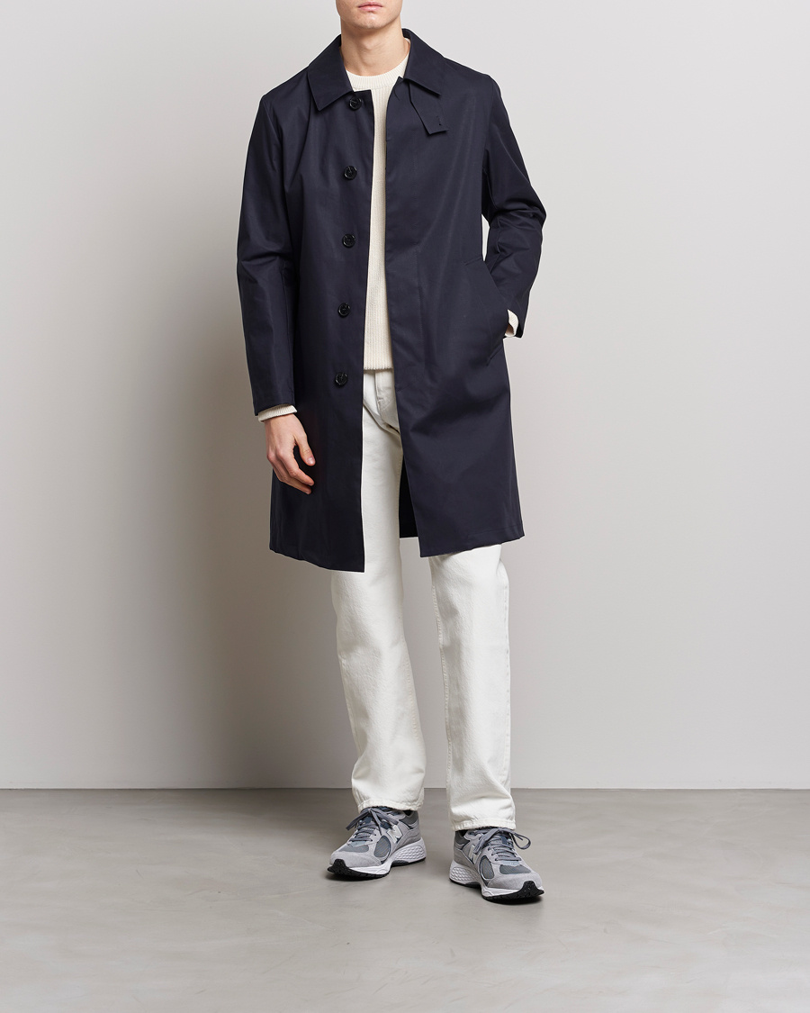 Hombres | Abrigos y chaquetas | Mackintosh | Manchester Car Coat Navy