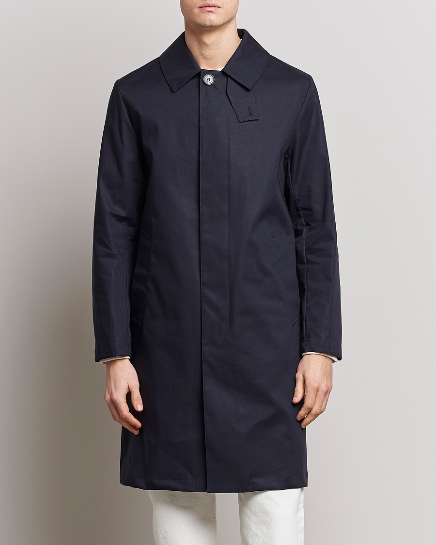 Hombres | Abrigos y chaquetas | Mackintosh | Manchester Car Coat Navy
