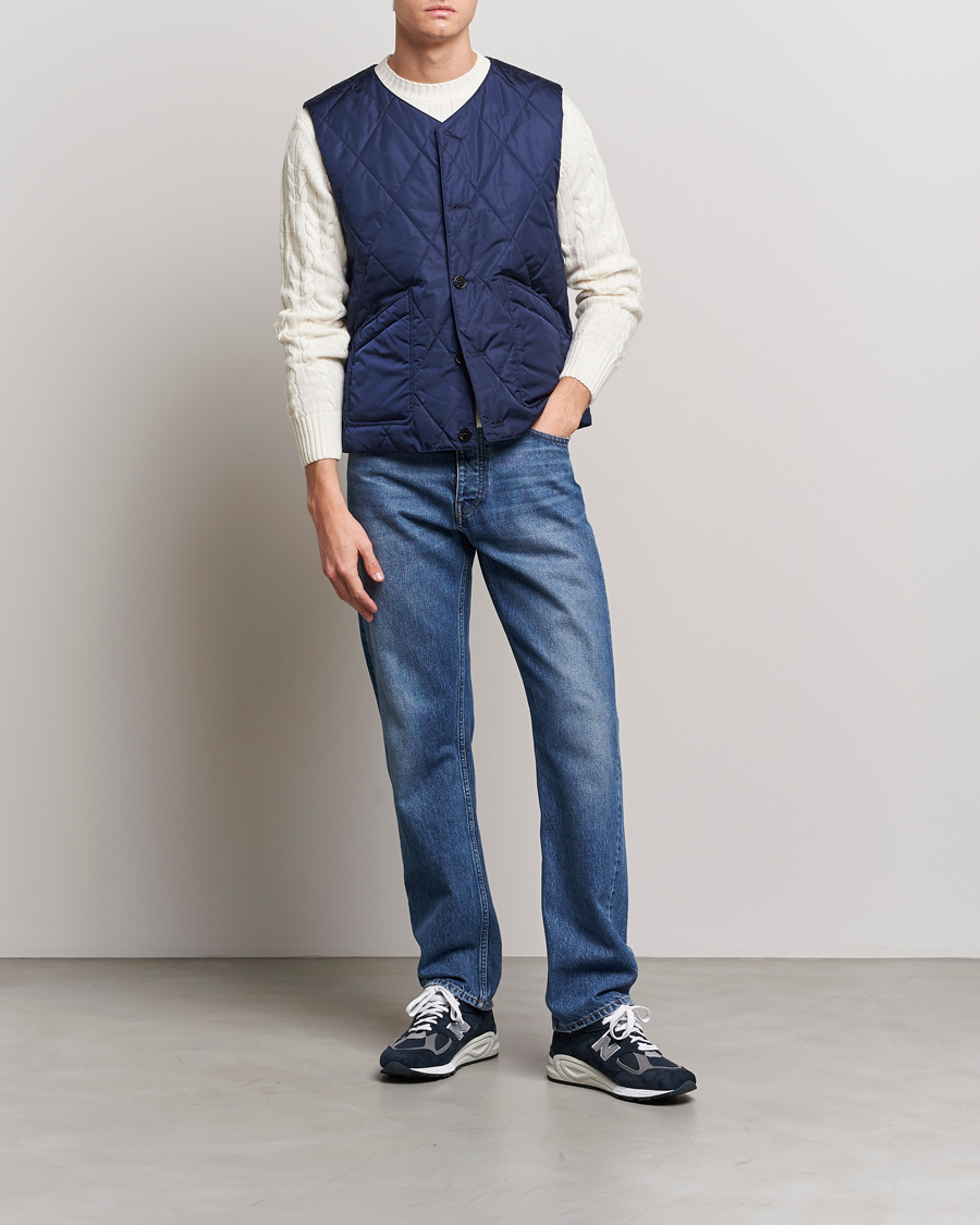 Hombres | Chalecos | Mackintosh | Hig Quilted Liner Blue
