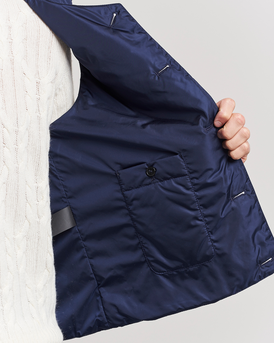 Hombres | Chalecos | Mackintosh | Hig Quilted Liner Blue