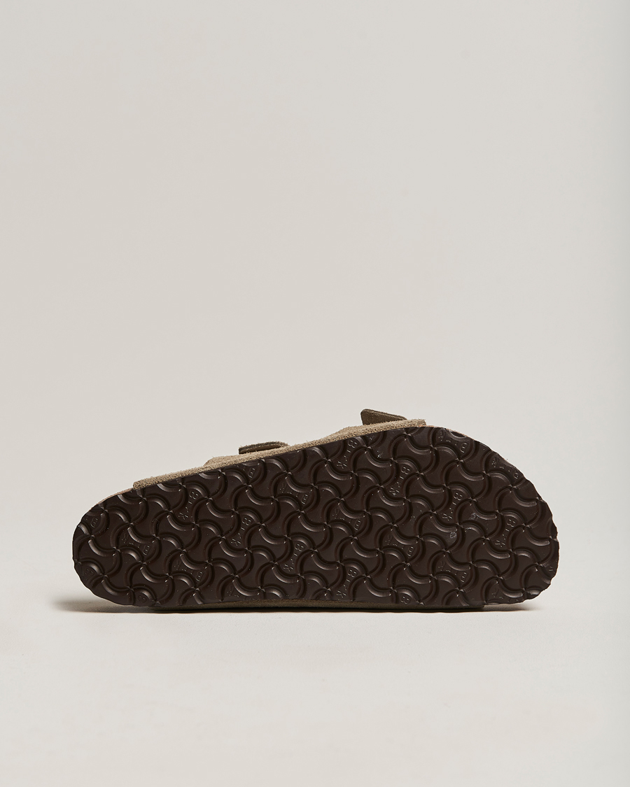 Hombres | Sandalias y chanclas | BIRKENSTOCK | Arizona Soft Footbed Taupe Suede