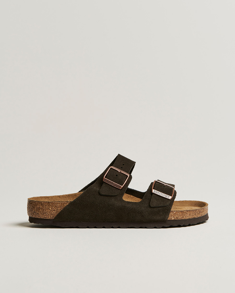 Hombres | Sandalias y chanclas | BIRKENSTOCK | Arizona Soft Footbed Mocha Suede