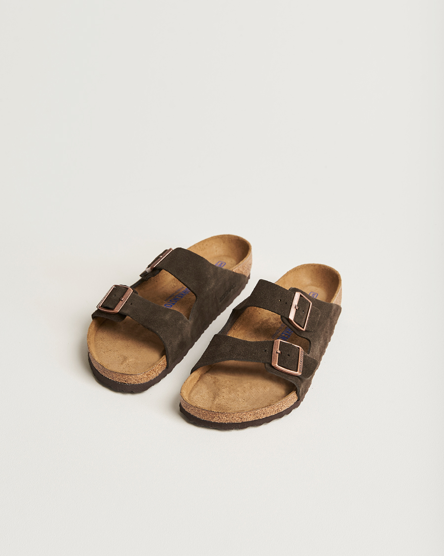 Hombres | Sandalias y chanclas | BIRKENSTOCK | Arizona Soft Footbed Mocha Suede