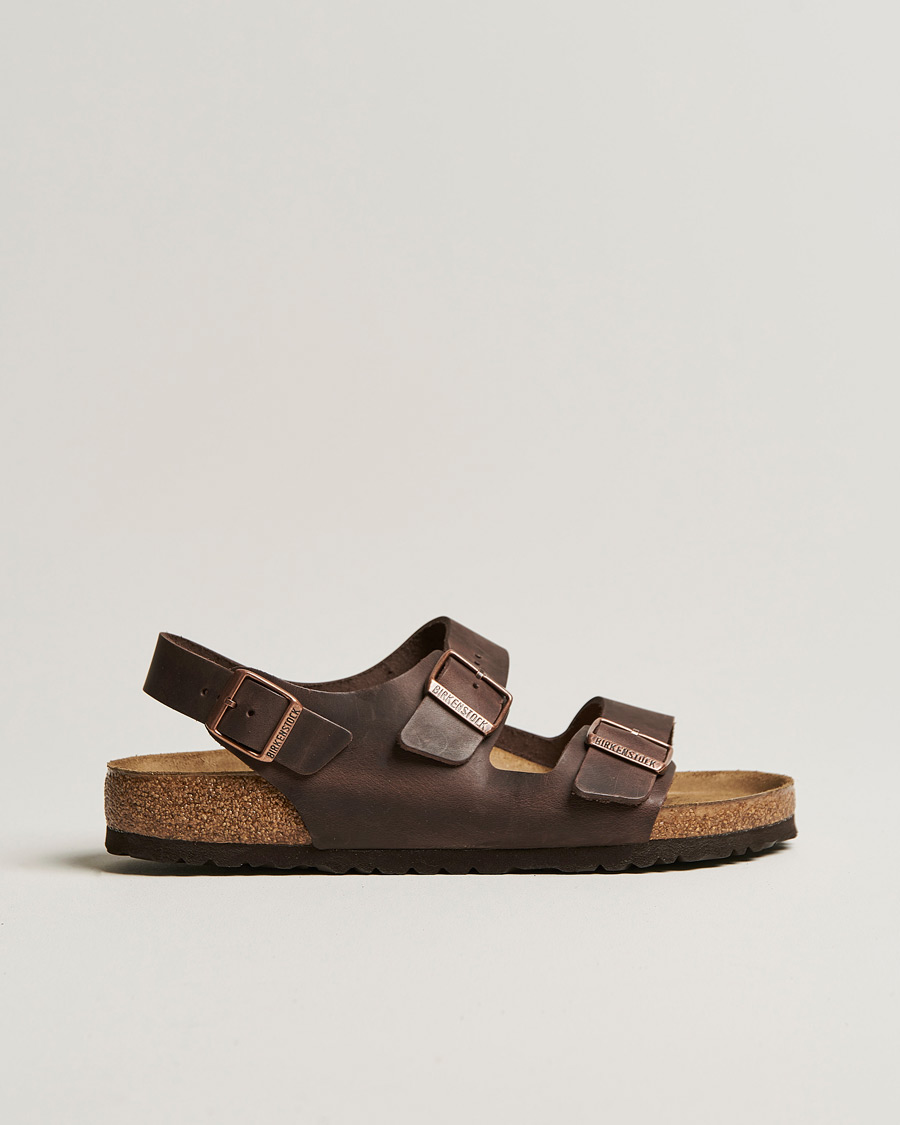 Hombres | BIRKENSTOCK Milano Classic Footbed Habana Oiled Leather | BIRKENSTOCK | Milano Classic Footbed Habana Oiled Leather