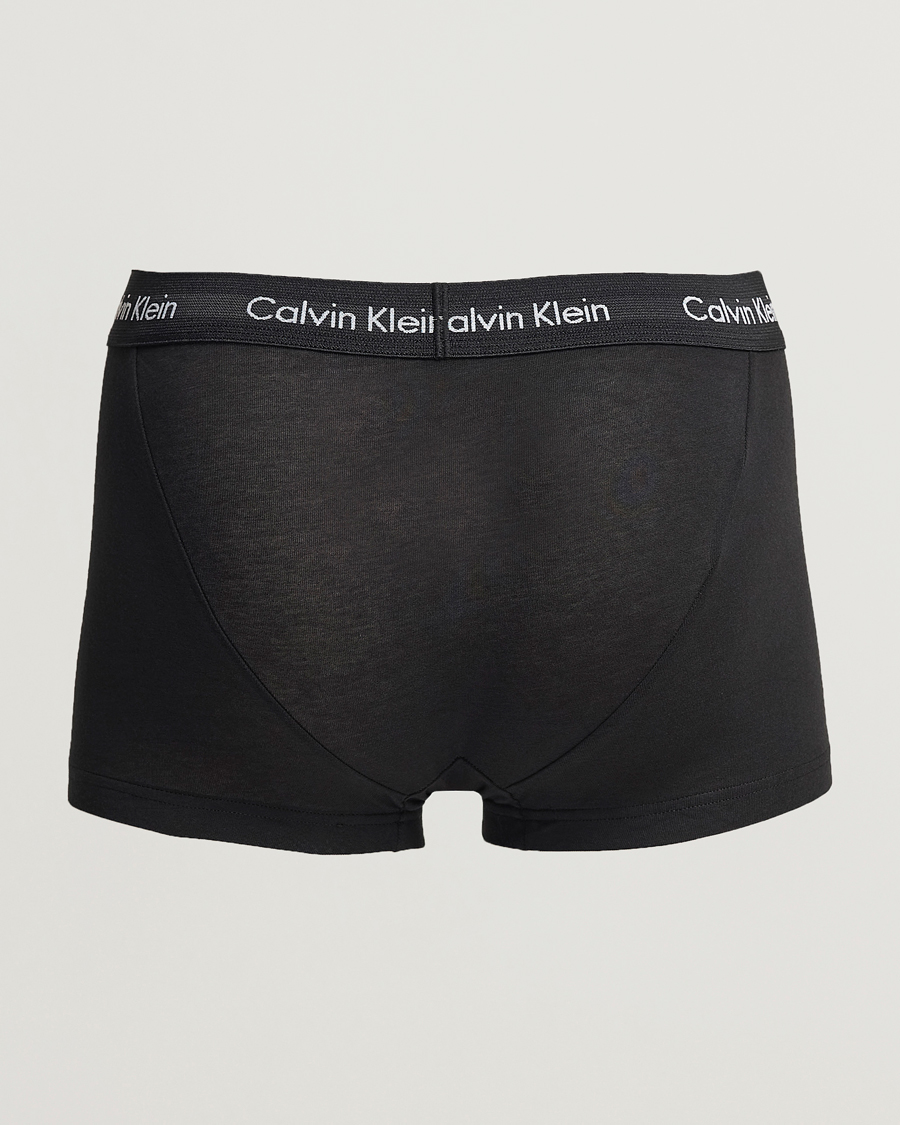 Hombres | Ropa | Calvin Klein | Cotton Stretch 5-Pack Trunk Black