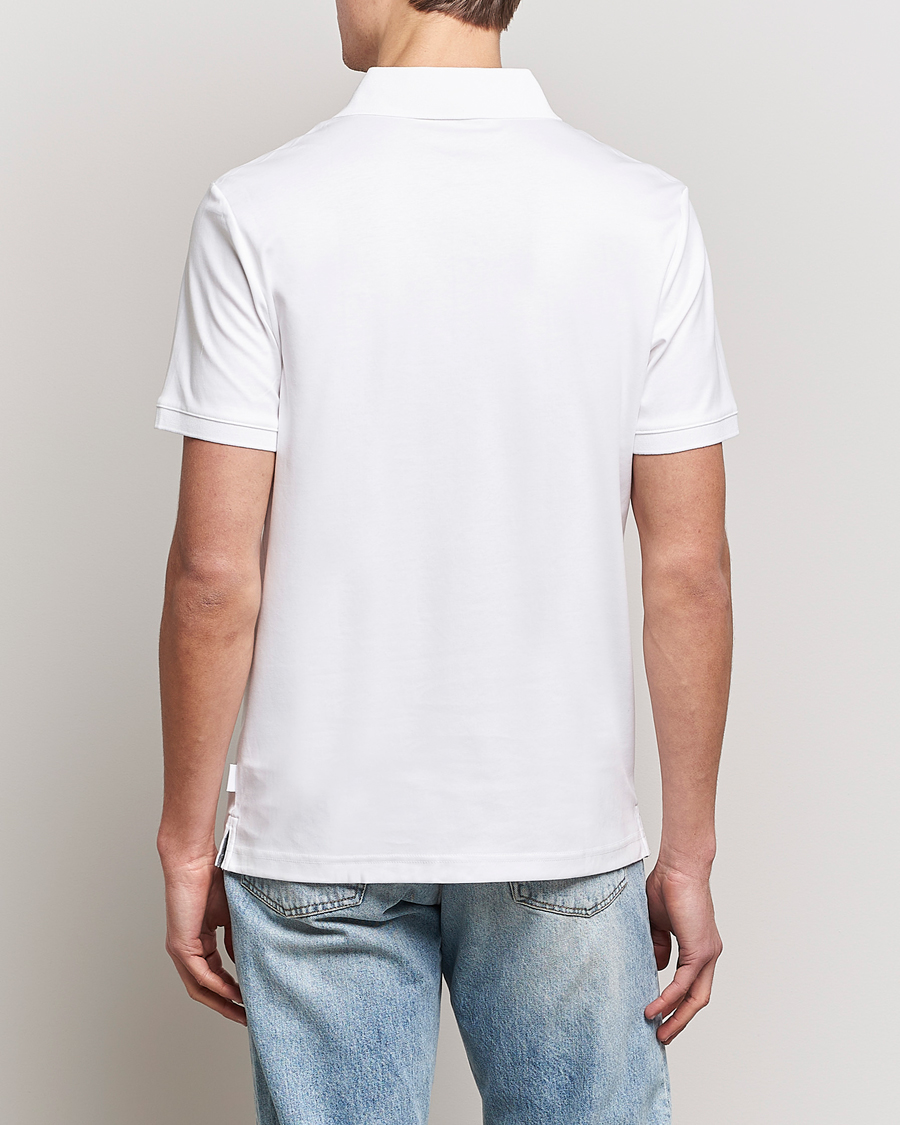 Hombres | Polos | Calvin Klein | Liquid Touch Slim Fit Polo Bright White
