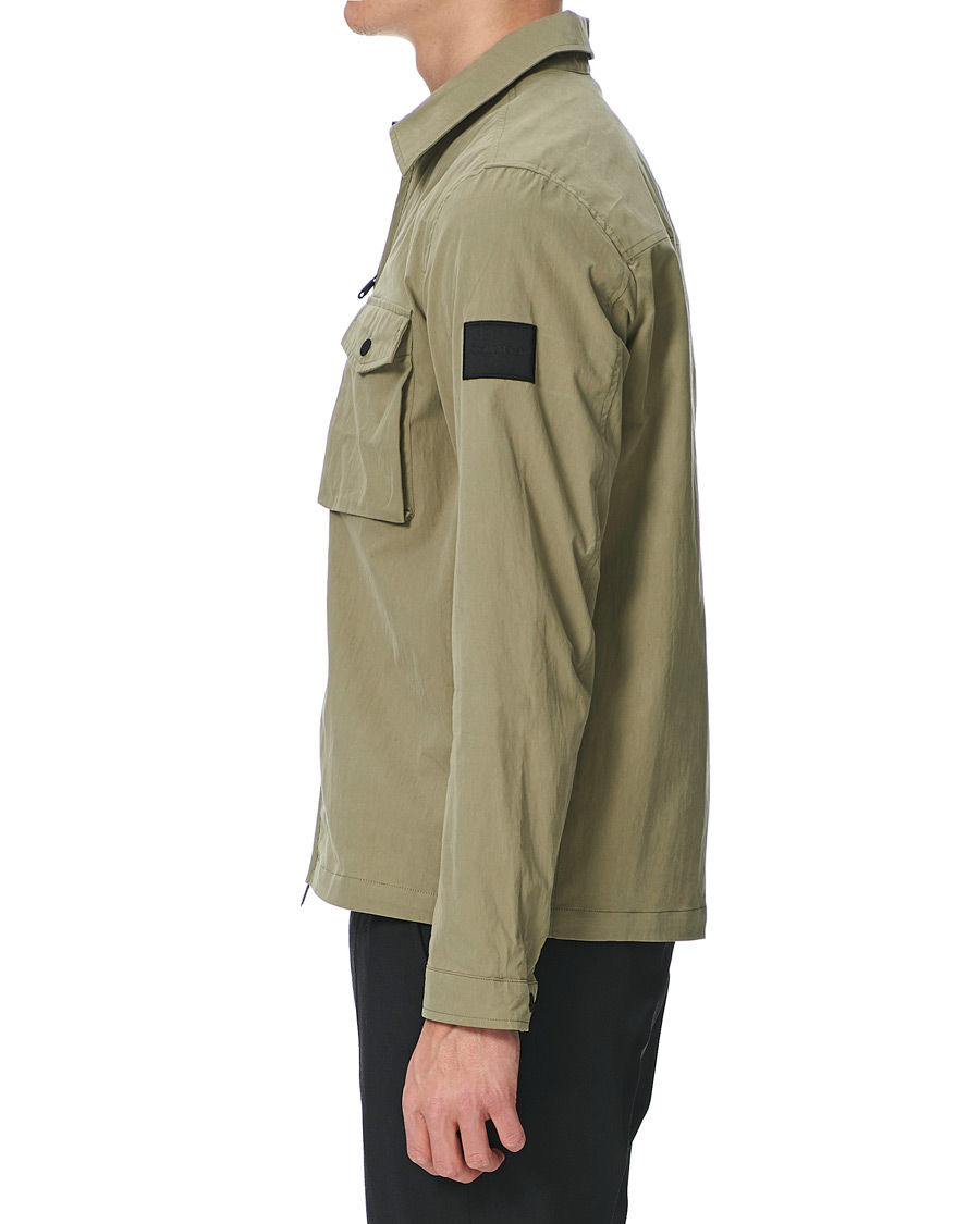 Hombres | Calvin Klein Light Shirt Jacket Delta Green | Calvin Klein | Light Shirt Jacket Delta Green