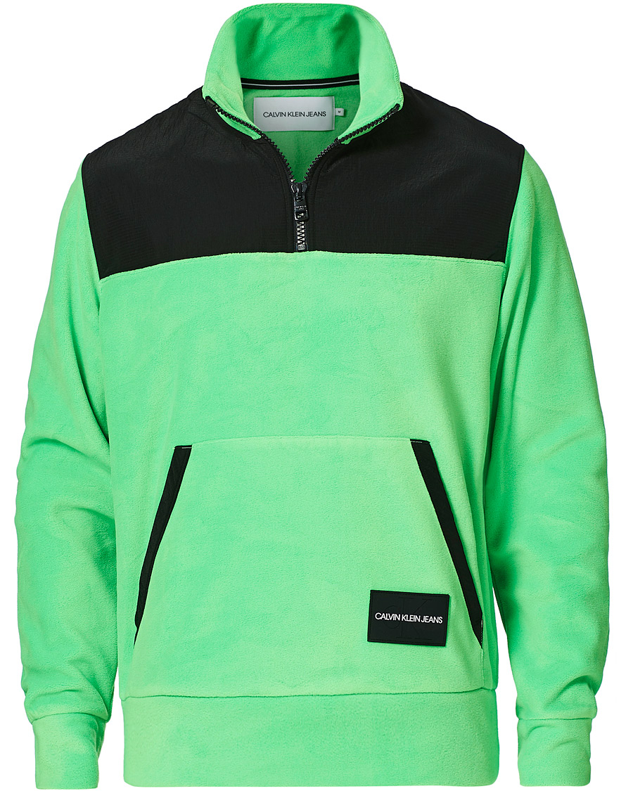 Hombres | Jerséis y prendas de punto | Calvin Klein Jeans | Polar Fleece Half Zip Andean Toucan