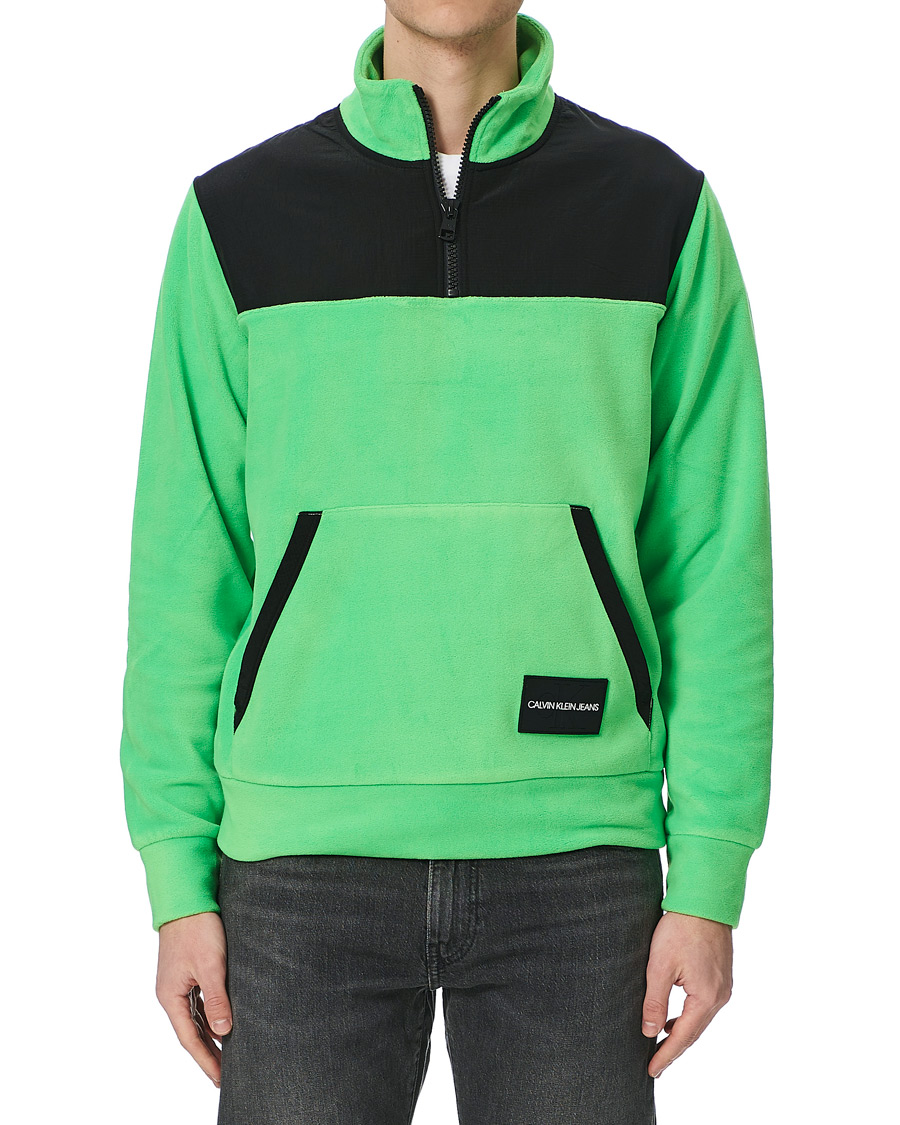 Hombres | Jerséis y prendas de punto | Calvin Klein Jeans | Polar Fleece Half Zip Andean Toucan