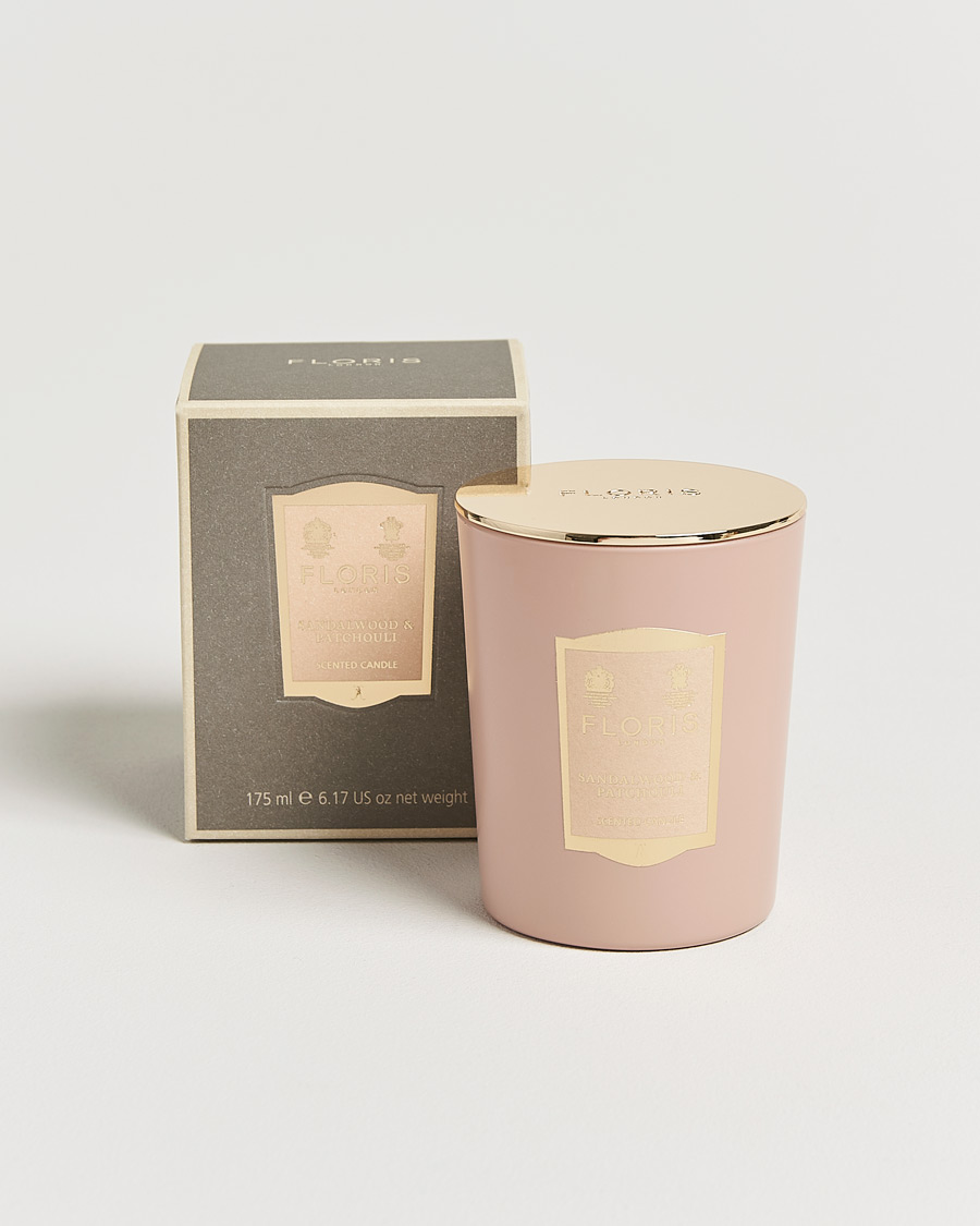 Hombres | Velas perfumadas | Floris London | Scented Candle Sandalwood & Patchouli 175g