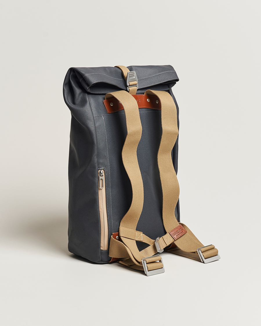 Hombres | Bolsos | Brooks England | Pickwick Cotton Canvas 26L Backpack Grey Honey