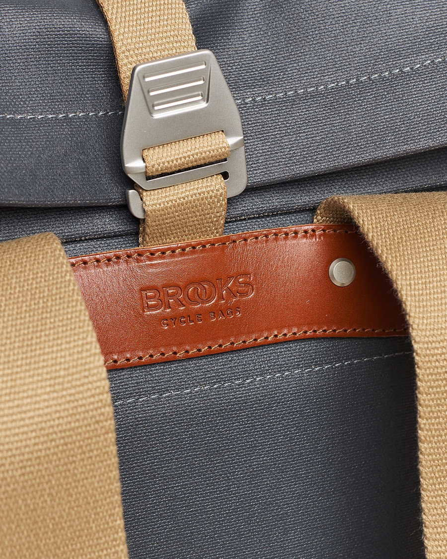 Hombres | Bolsos | Brooks England | Pickwick Cotton Canvas 26L Backpack Grey Honey