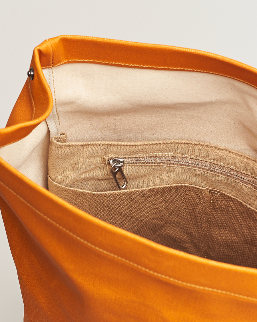 Hombres | Bolsos | Brooks England | Pickwick Cotton Canvas 26L Backpack Goose Beak/Maroon