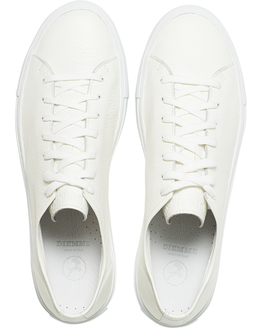 Hombres | Diemme Loria Low Sneaker White Deer Nappa | Diemme | Loria Low Sneaker White Deer Nappa