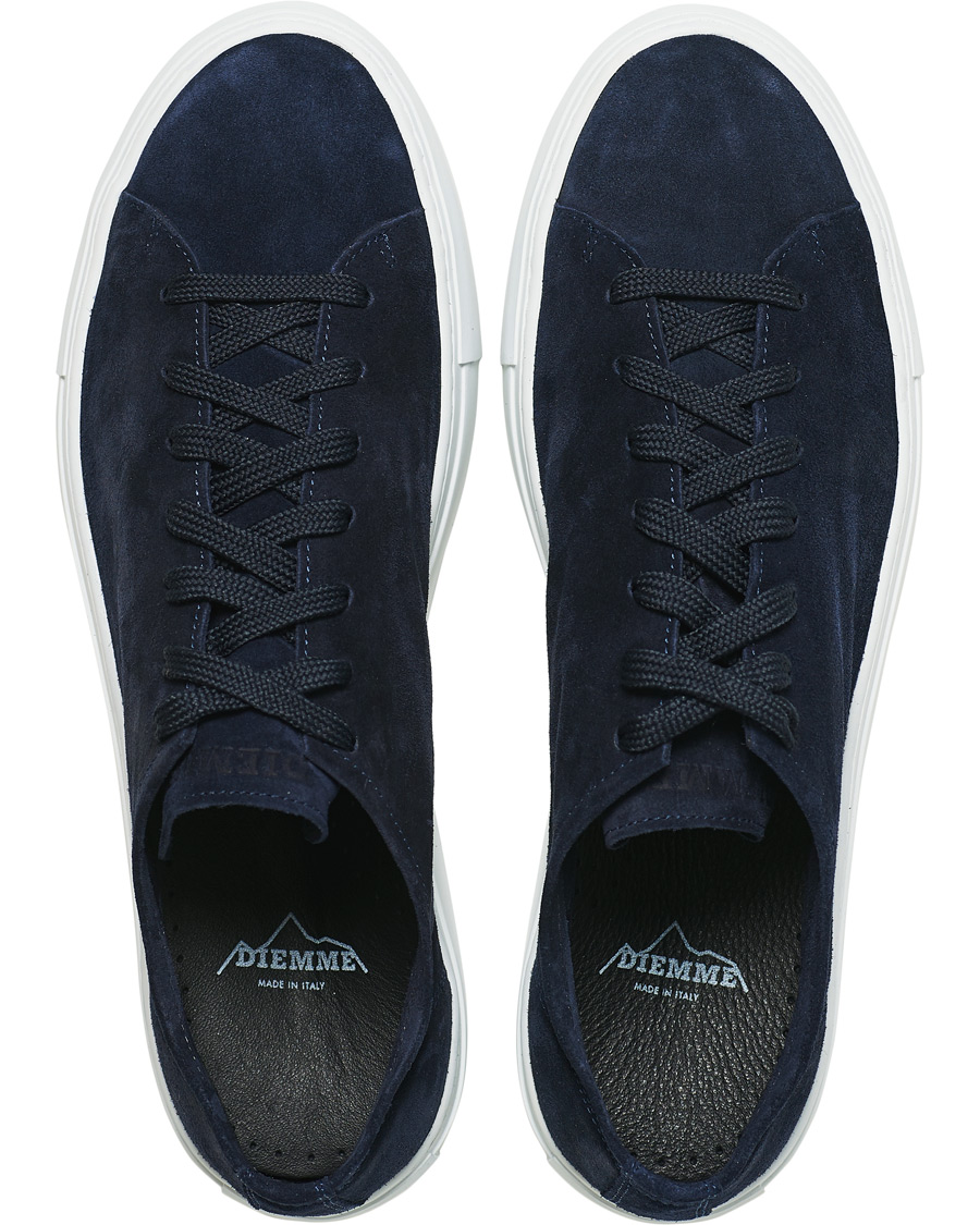 Hombres | Diemme Loria Low Sneaker Navy Suede | Diemme | Loria Low Sneaker Navy Suede