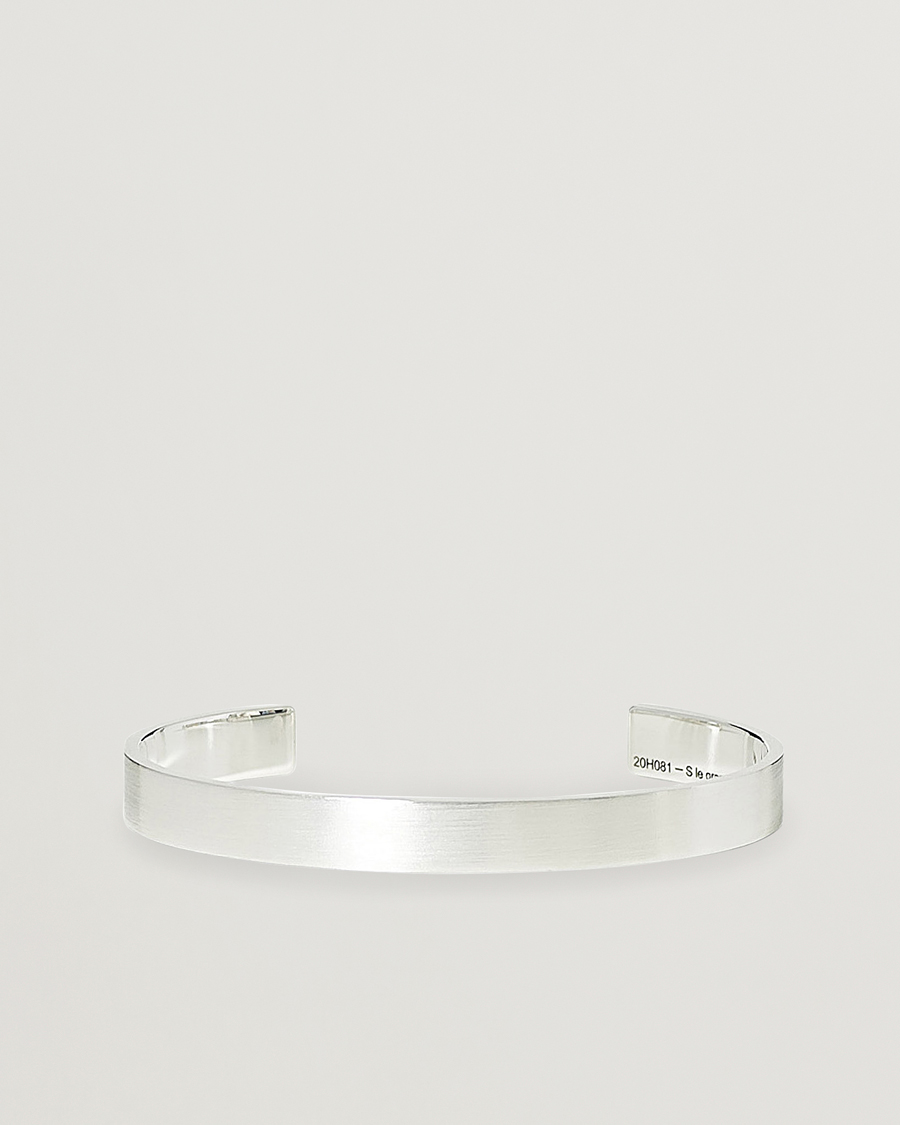 Hombres | Joyas | LE GRAMME | Ribbon Bracelet Brushed Sterling Silver 21g